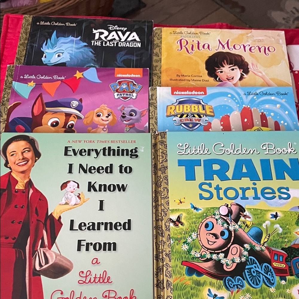 Little Golden Book Pre-Owned Books Variety of Themes